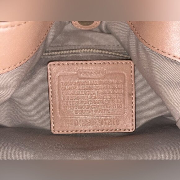 COACH Y2K LIGHT PINK SOHO LYNN LEATHER HOBO BAG SHOULDER BAG - Picture 2 of 9